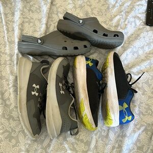 Size 7 boys shoes — play condition
